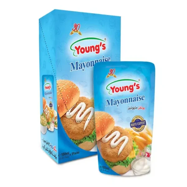 YOUNGS MAYONNAISE POUCH 100ML