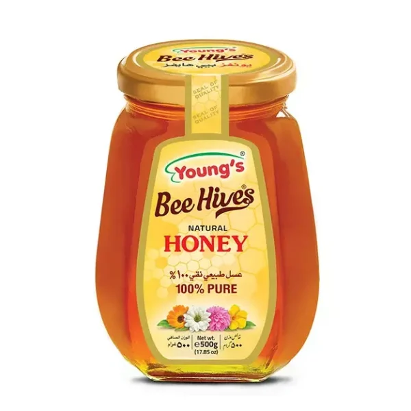 YOUNGS BEE HIVES NATURAL HONEY 170G