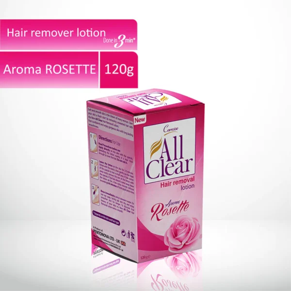 ALL CLEAR ROSE HAIR REMOVAL LOTION 120G