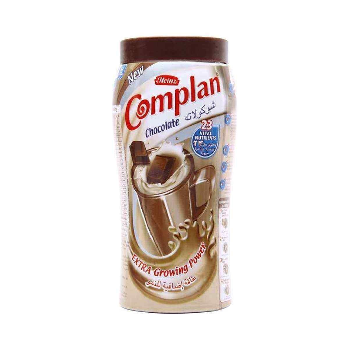 cf7024d3530e8b78fd3160b61d9498a3.jpg COMPLAN CHOCOLATE FLAVOUR EXTRA GROWING POWDER 400G - Image 1