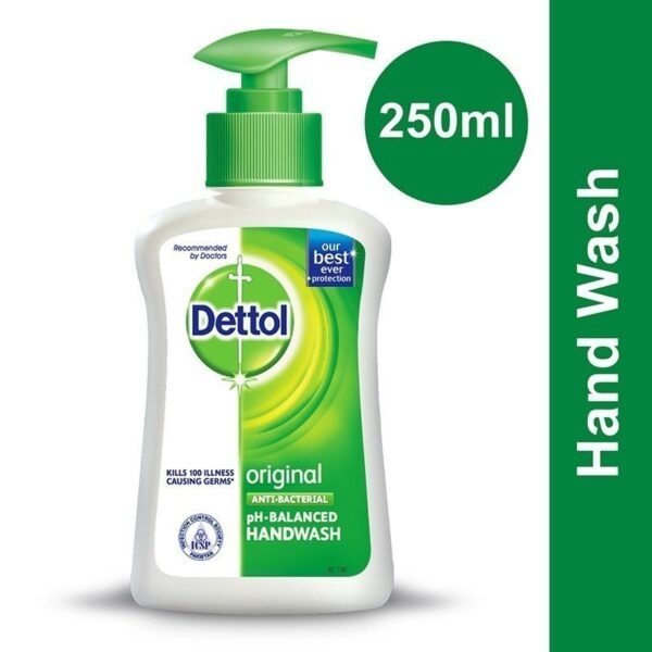 DETTOL ANTI-BACTERIAL HAND WASH ORIGINAL 250ML