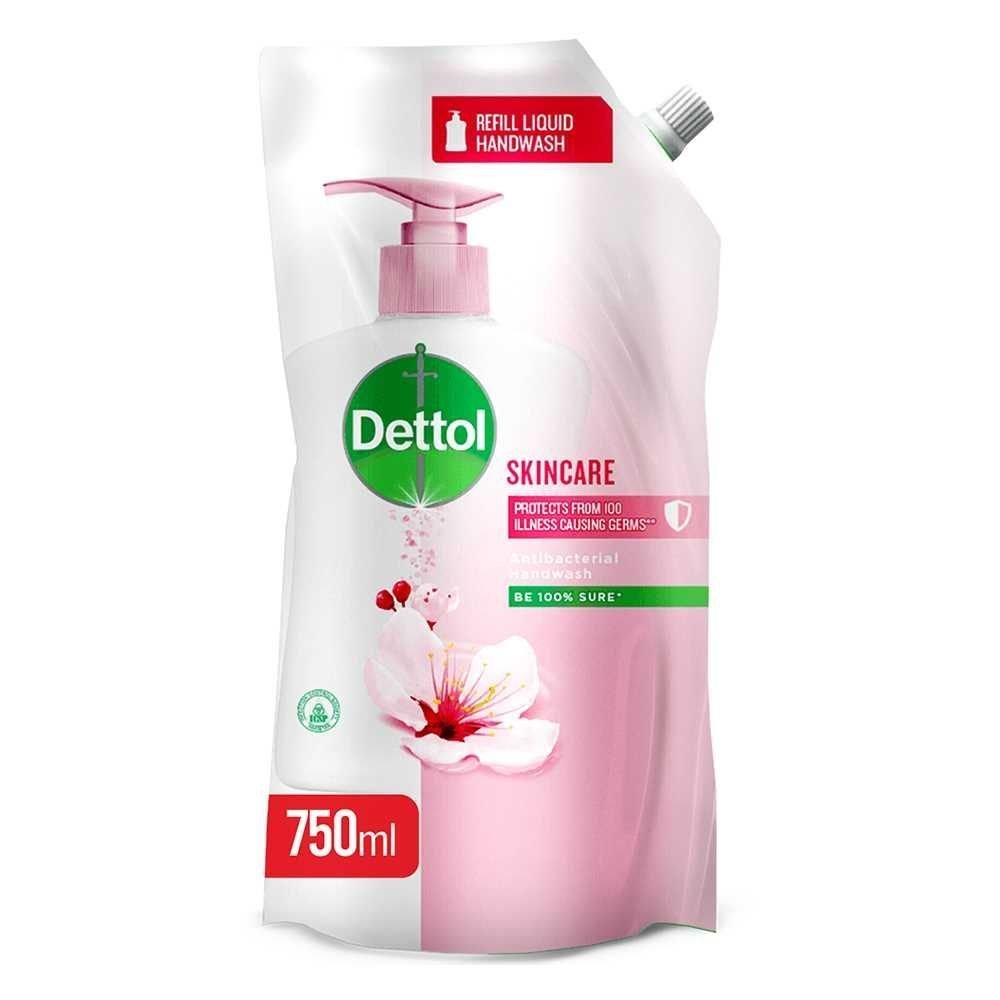 DETTOL HAND WASH ANTI-BACTERIAL SKIN CARE REFILL POUCH 750ML - Image 1