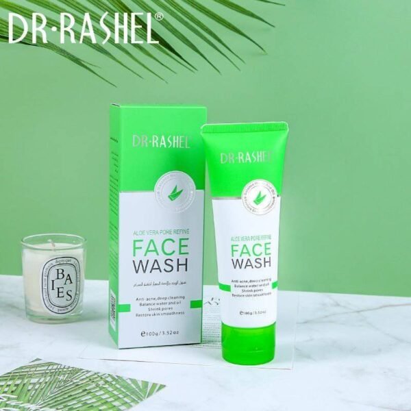 DR.RASHELL FACE WASH ALOE VERA PORE REFINE 100G