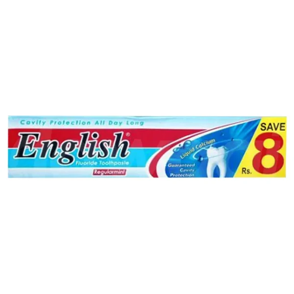 ENGLISH FLUORIDE TOOTH PASTE REGULAR MINT 140G
