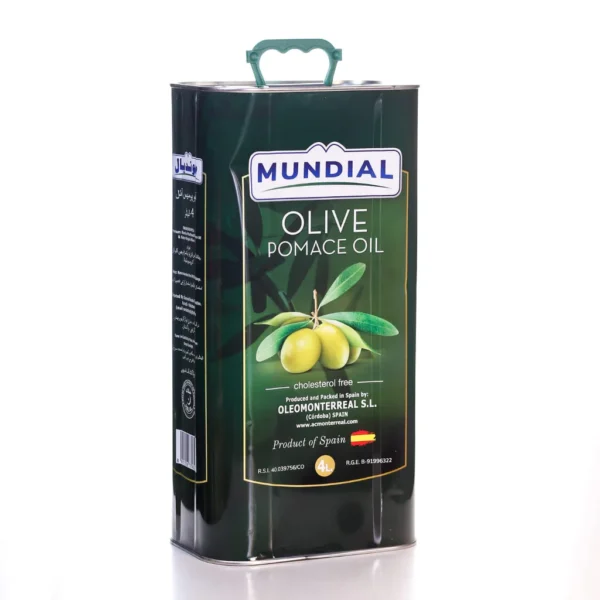 MUNDIAL OLIVE OIL POMACE TIN 4LTR