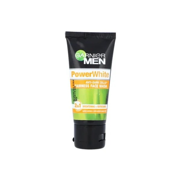 GARNIER MEN POWER WHITE FACE WASH 50ML