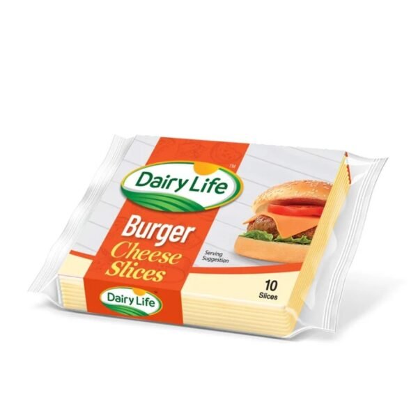 DAIRY LIFE BURGER CHEESE SLICE 180G