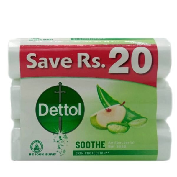 DETTOL SOAP ORIGINAL 3IN1 SAVE RS:20 (3X85G)