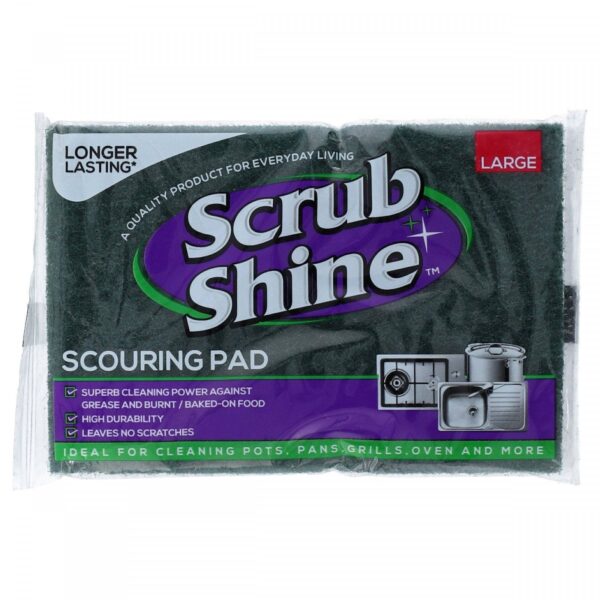 SCRUB SHINE SCOURING PAD REGULAR 1 PCS