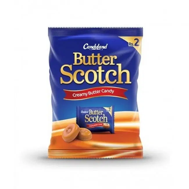 image-2-1.webp BUTTER SCOTCH CANDY POUCH 100G 25PC - Image 1