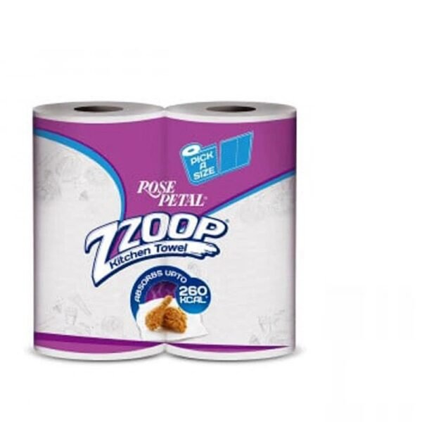 ROSE PETAL ZOOP KITCHEN TOWEL TWIN 1PCS