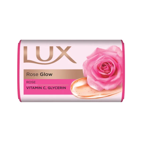 LUX SOAP ROSE GLOW PINK VITAMIN-C 128G