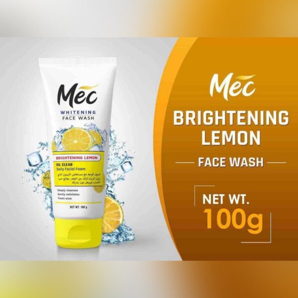 MEC FACE WASH BRIGHTENING SKIN LEMON 100G