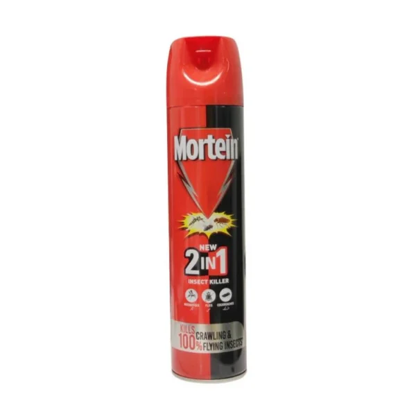 MORTEIN NEW 2IN1 INSECT KILLER CRAWLING & FLYING INSECTS 300ML