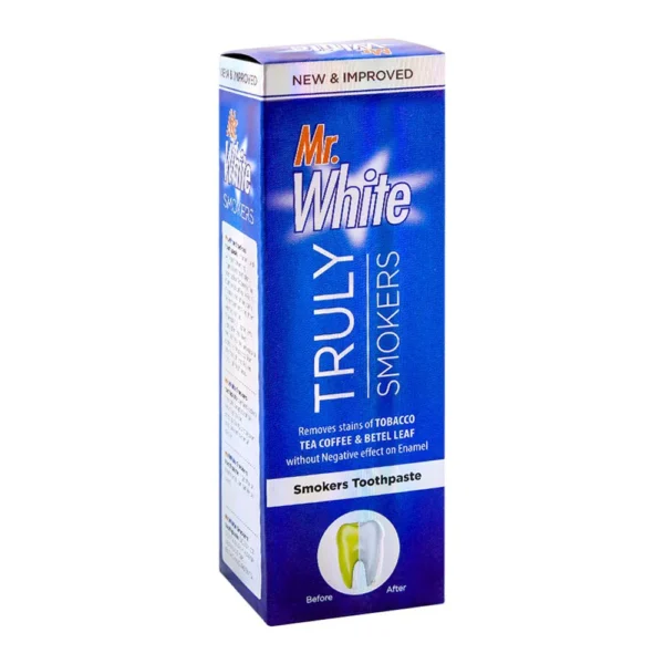 MR.WHITE TRULY SMOKERS TOOTH PASTE 70G