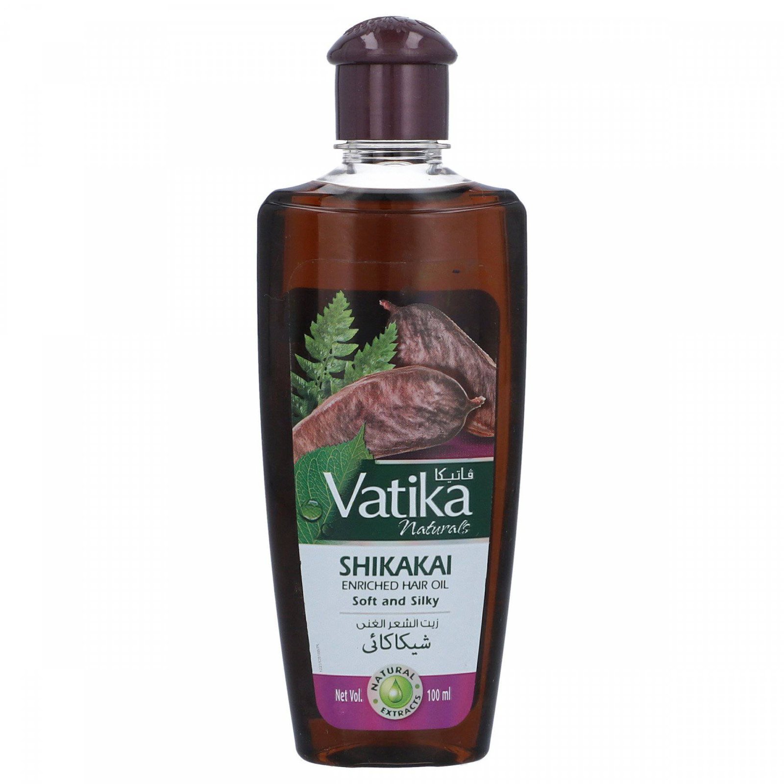 naturelle-llc-vatika-naturals-shikakai-enriched-hair-oil-100ml-6955915640961_1800x.jpg VATIKA HAIR OIL SHIKAKAI ENRICHED SOFT AND SILKY 100ML - Image 1