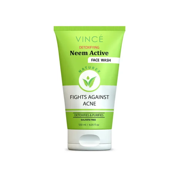 VINCE NEEM ACTIVE FACE WASH ACNE 120ML