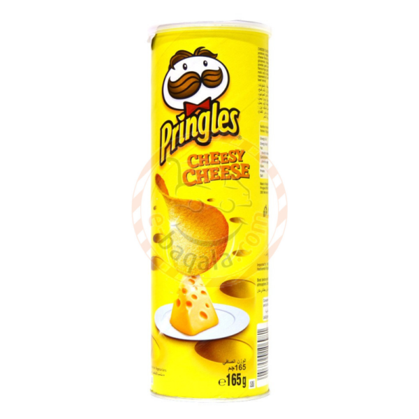 PRINGLES CHIPS CHEESY CHEESE 165G