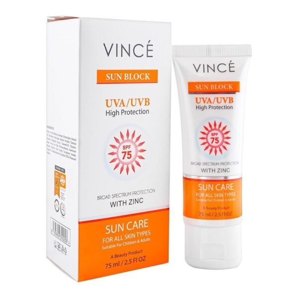 VINCE SUNBLOCK SPF 75 75ML