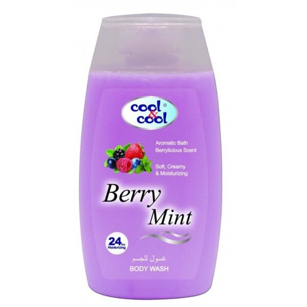 COOL & COOL BODY WASH BERRY MINT 250ML
