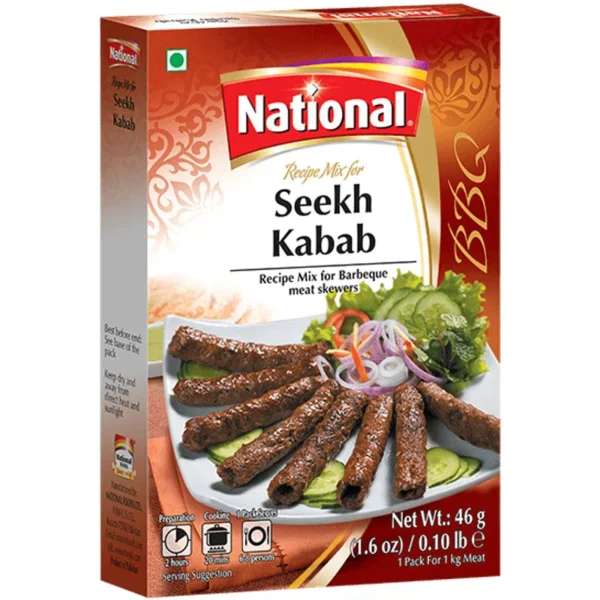 NATIONAL SEEKH KABAB MASALA 46G