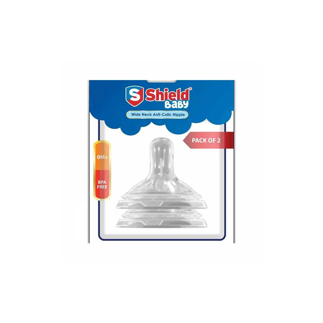 shield-baby-wide-neck-anti-colic-nipple-2-pcs-0m-931963.webp SHIELD BABY WIDE NECK ANTI COLIC NIPPLE - Image 1
