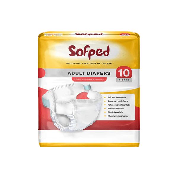 sofped-adult-diapers-medium-10pcs-nazar-jan-s-supermarket.webp SOFPED ADULT DIAPERS S-10PCS - Image 1