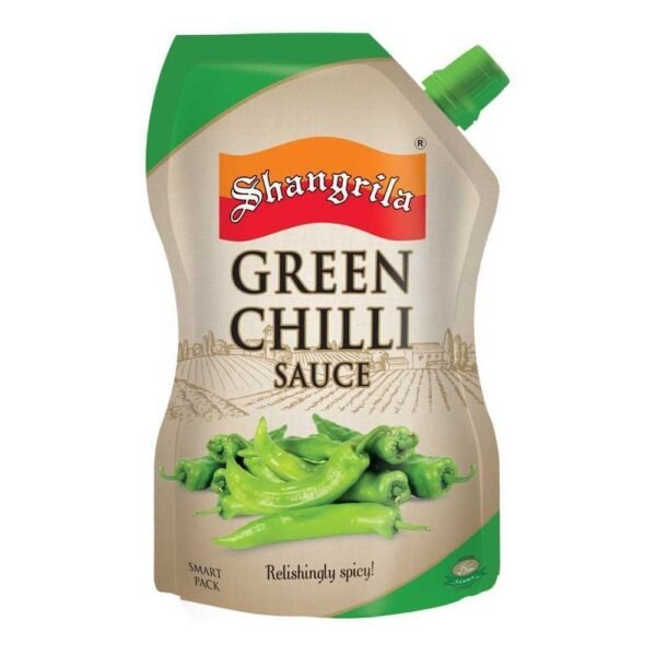 SHANGRILA GREEN CHILLI SAUCE 475G