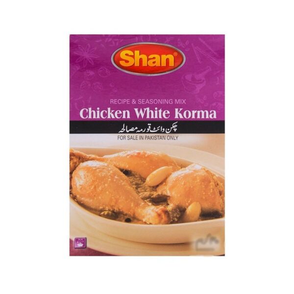 SHAN CHICKEN WHITE KORMA MASALA 80G