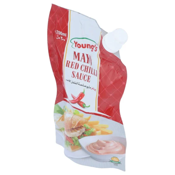 YOUNG'S MAYO RED CHILLI SAUCE 200ML