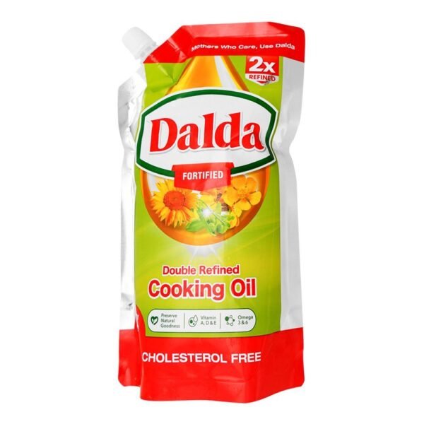 DALDA 2X COOKING OIL POUCH 1L