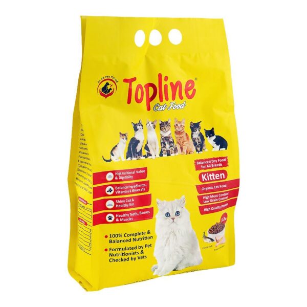 TOPLINE KITTEN CAT FOOD 1.2KG