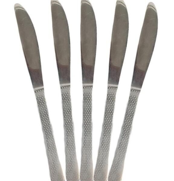 STAINLESS STEEL BUTTER KNIFE SET 6PCS