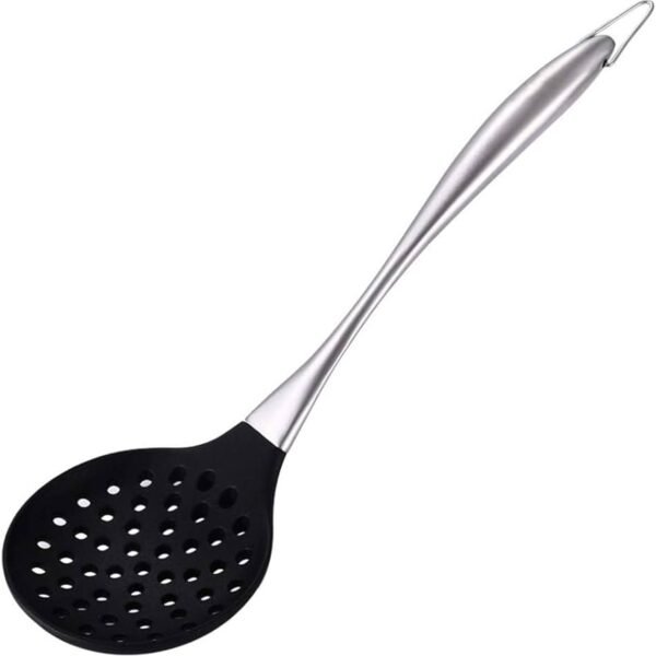 NON STICK SILICONE SKIMMER SPOON -585
