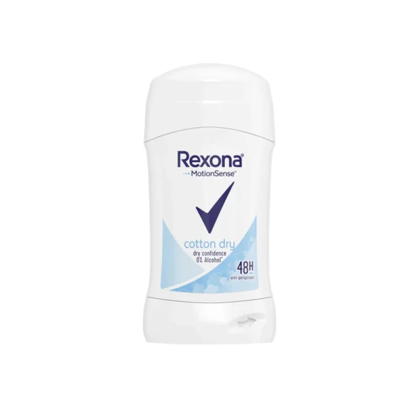REXONA DEODORANT DEO STICK COTTON DRY 48H 40G
