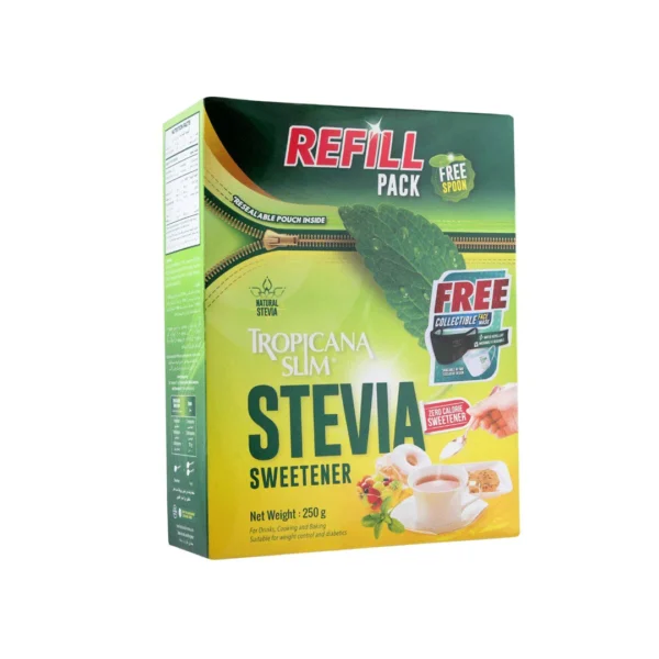 TROPICANA SLIM STEVIA SWEETENER 250G