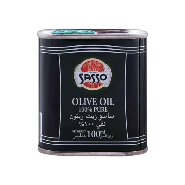 SASSO OLIVE OIL TIN 100ML