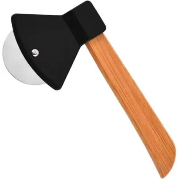 WOODEN PIZZA CUTTER AXE SHAPED 1PCS