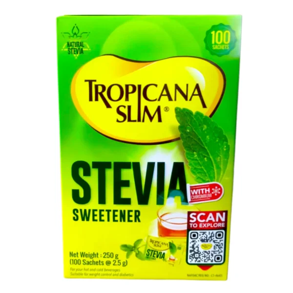 TROPICANA SLIM STEVIA SWEETENER 250G