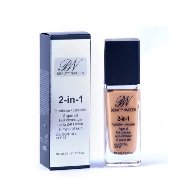 BEAUTY NAKEED FOUNDATION 2IN1 30ML
