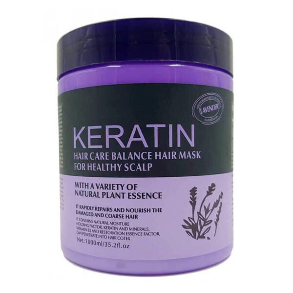 KERATIN HAIR MASK NATURAL PLANT LAVENDER 1000ML
