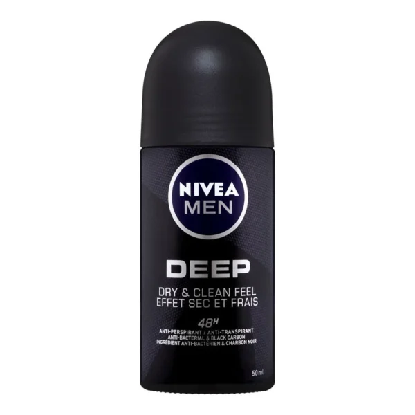 NIVEA MEN DEEP BLAK ROLL ON 48H 50ML