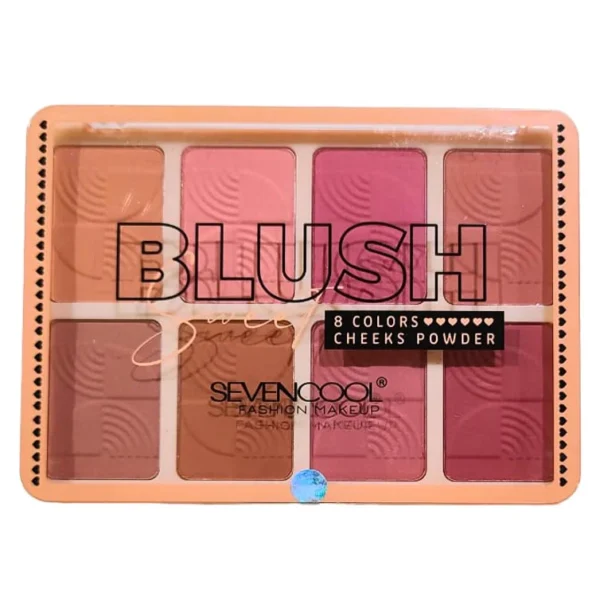 SEVEN COOL BLUSHON KIT 8 SHADES