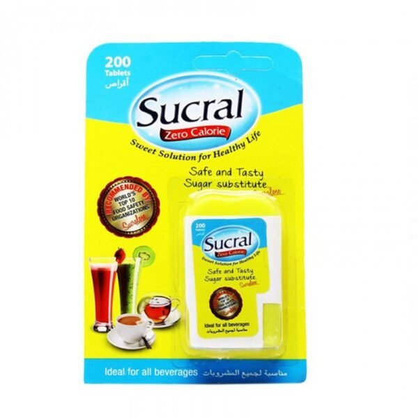 SUCRAL ZERO CALORIE SWEET POWDER 200PCS