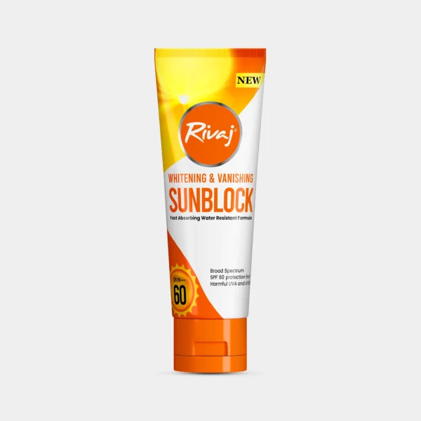 RIVAJ UK SUNBLOCK SPF60 50ML