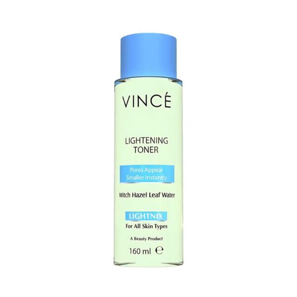 VINCE LIGHTENING TONER WITCH HAZEL LEAF WATER 160ML