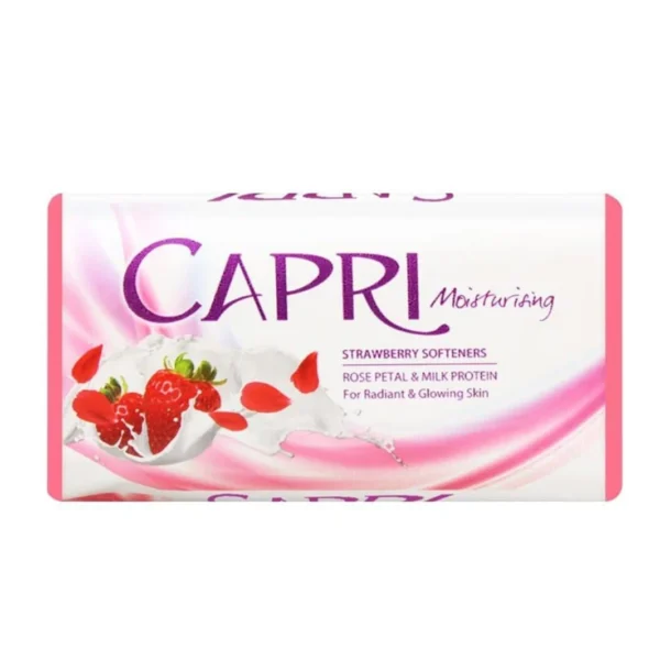 CAPRI SOAP MOISTURISING STRAWBERRY 120G