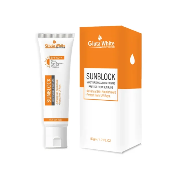 GLUTA WHITE SUNSCREEN SPF60