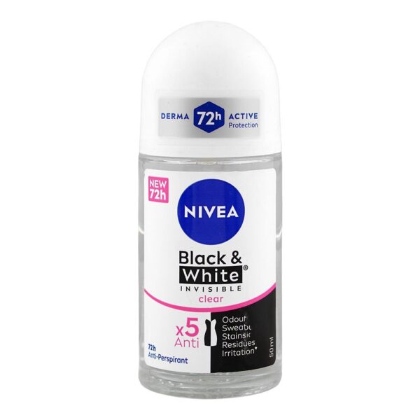 NIVEA ROLL ON BLACK&WHITE X5