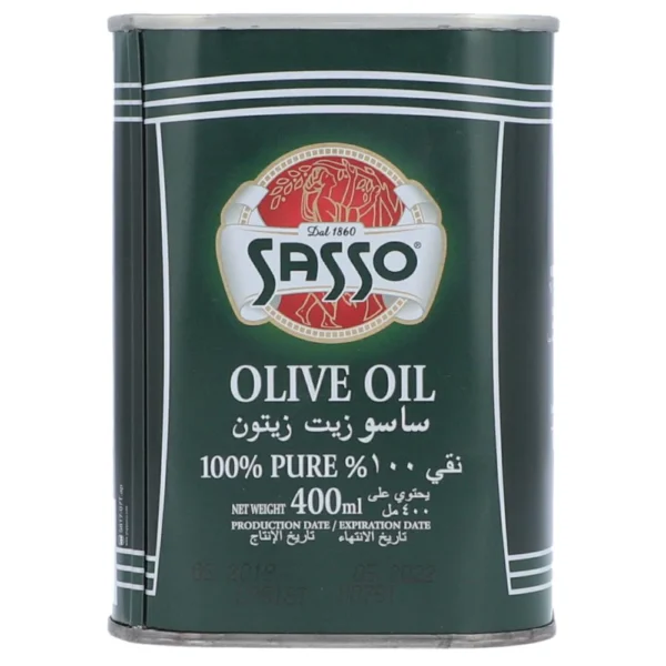 SASSO OLIVE OIL TIN 400ML
